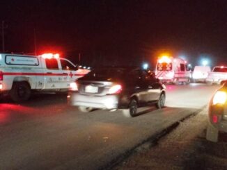 Vehículo fantasma atropella a pareja de Rarámuris que pierden la vida en el Corredor Comercial