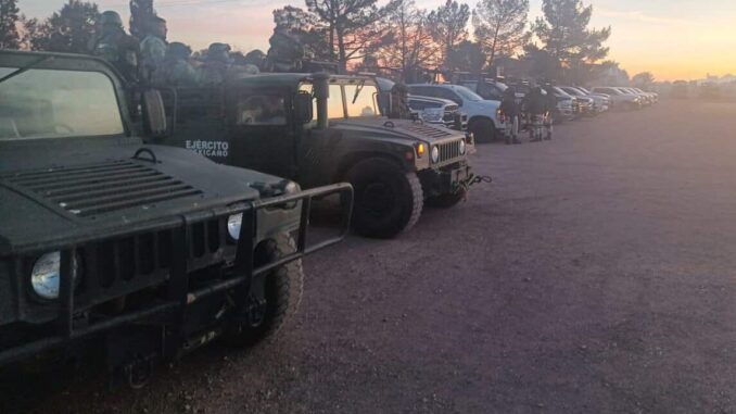 Realizan corporaciones operativo de seguridad en Uruachi