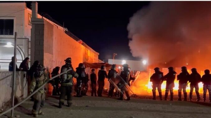 Operativo en campamento de migrantes detiene a dos; uno vinculado con el «Tren de Aragua»