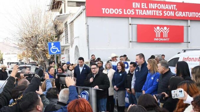 Denuncian Diputados del PAN engaño de Morena con reforma al Infonavit