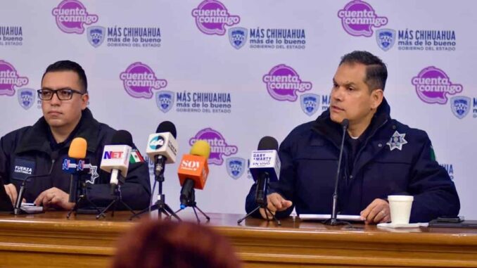 Disminuye percepción de inseguridad en Chihuahua, según secretario de Seguridad Pública