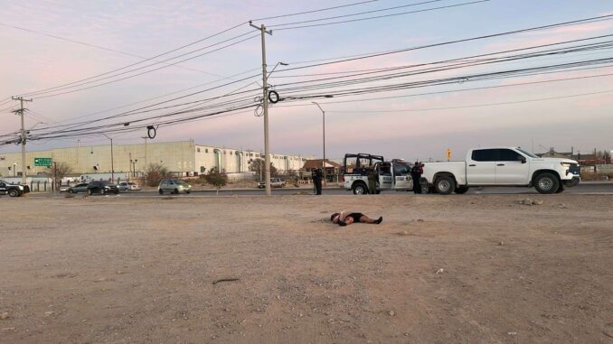 Hombre es asesinado a balazos en la colonia Lote Bravo Simón Rodríguez