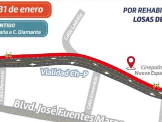 Comenzarán trabajos de rehabilitación de losas de concreto este viernes 31 de enero en Vialidad CH-P