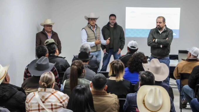 Presenta Estado a funcionarios municipales las reglas de operación del Programa Estatal de Atención a la Sequía 2025