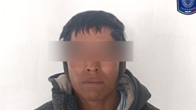 Captura Fiscalía Occidente en Bocoyna a sujeto acusado de asesinato