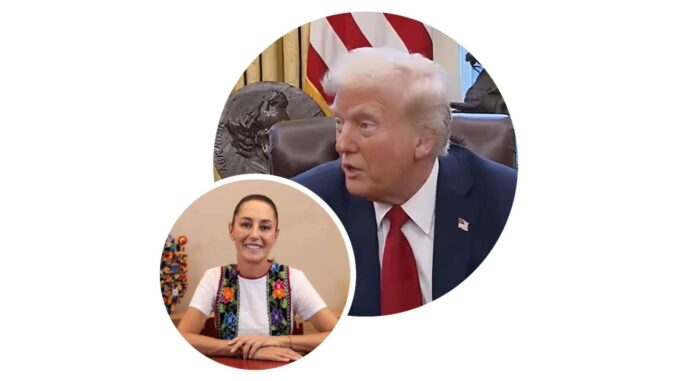 México y EE.UU. acuerdan reforzar seguridad fronteriza y pausar aranceles por un mes