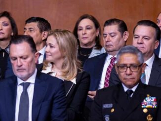 Maru Campos acude a ceremonia por el 108 Aniversario de la Constitución