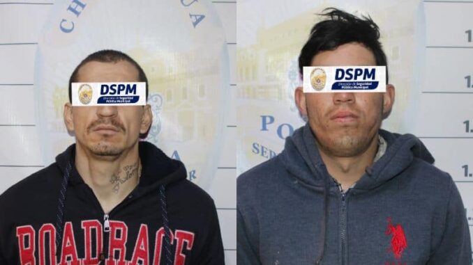 Localiza Policía Municipal dos motos robadas y en uno de los hechos detienen a dos sospechosos