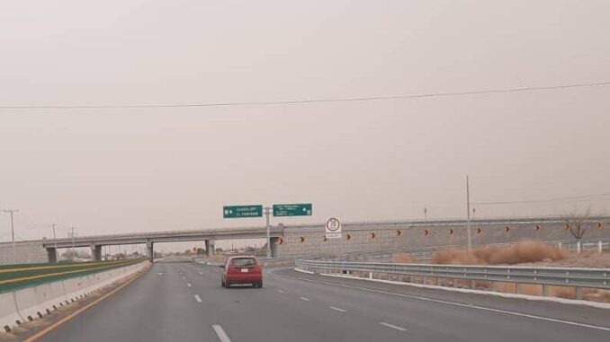 Prevalece pronóstico de vientos fuertes para las próximas horas