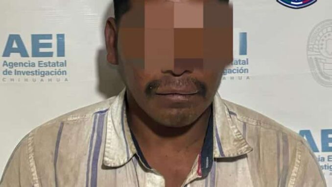 Captura AEI a sujeto acusado de intentar matar a su prima en Batopilas