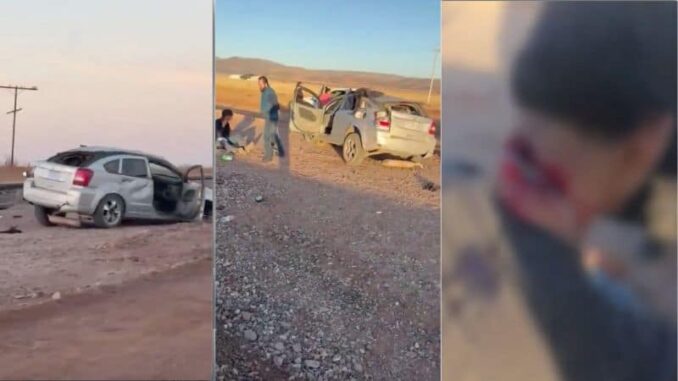 Joven salva la vida tras volcadura en El Charco