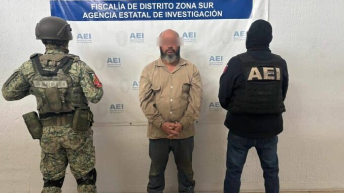 Capturan Fiscalía y SEDENA a involucrado en homicidio de paciente sustraído de clínica en Parral