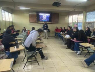 Continúa GOECHI jornadas de concientización en escuelas de Parral