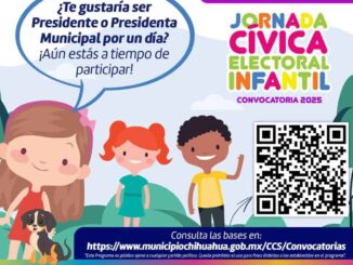 Invita Gobierno Municipal a participar en la Jornada Cívica Electoral Infantil 2025
