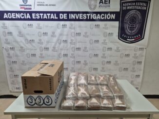 En operativo coordinado detienen a tres masculinos con más de 26 kilos de cocaína en Juárez