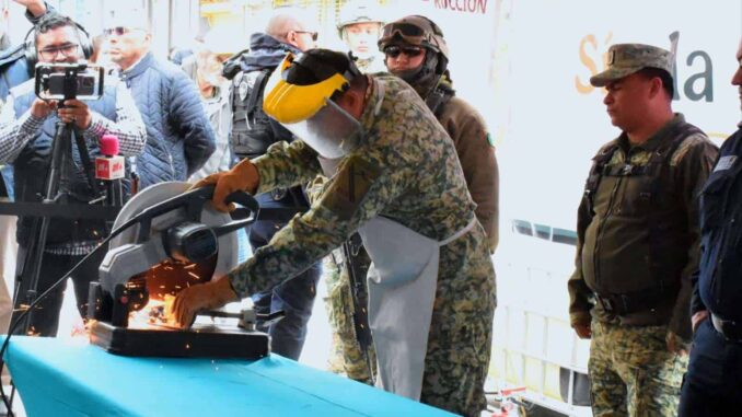 Responde ciudadanía a campaña de desarme; amplían el plazo