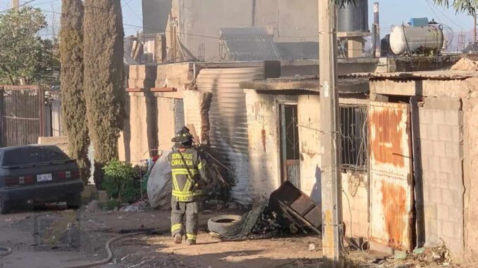Incendio en vivienda utilizada como picadero provoca desalojo de ocho domicilios