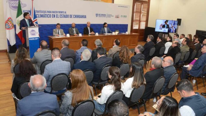 En Chihuahua hay frente común y acciones contundentes contra el cambio climático: Octavio Borunda