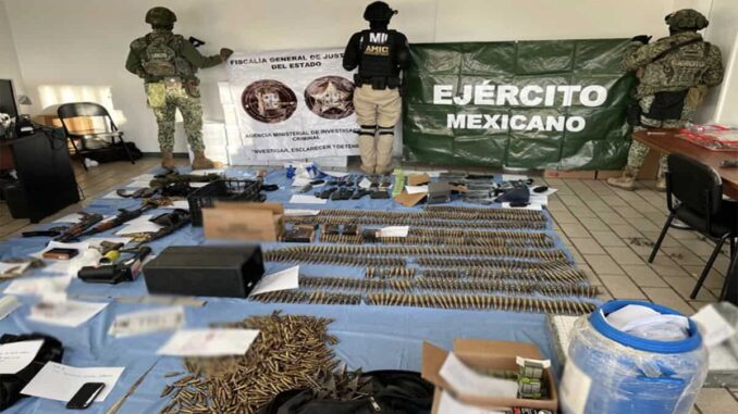 suman mil 560 detenidos y mil 456 armas aseguradas