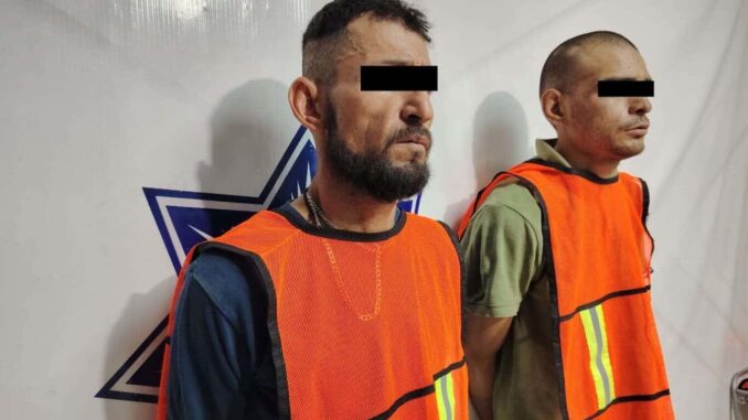 Los detienen con cable de cobre y vehículos robados