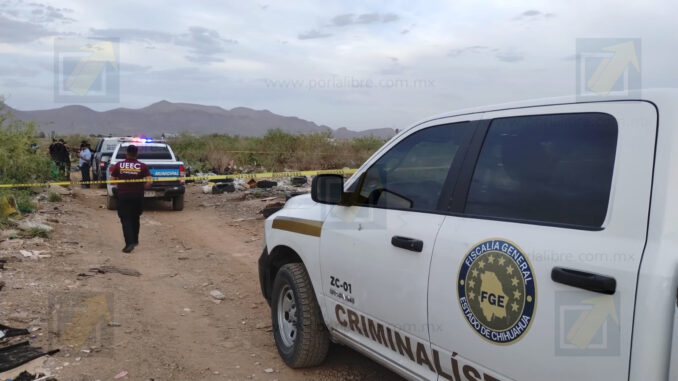 Hallan a pareja ejecutada en camino de terracería en la colonia Granjas Sacramento