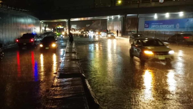 Lluvias intensas continuarán 3 días en CDMX y Estado de México