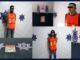 Arrestan a tres narcomenudistas en diferentes hechos