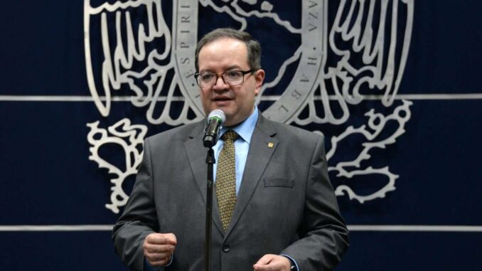 Rector Lomelí presenta estrategia para una cultura de paz en la UNAM