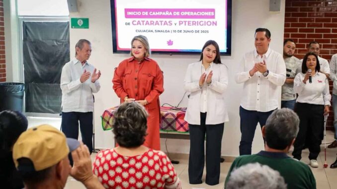 DIF Sinaloa inicia campaña de cirugías gratuitas de cataratas y pterigión