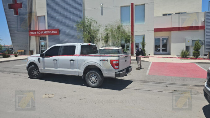 Hombre baleado llega por sus propios medios a la Cruz Roja de la avenida Fuerza Aérea