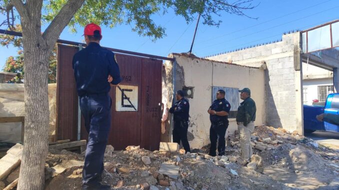 Realizan bomberos y guardianes ecológicos recorridos para detectar viviendas riesgosas
