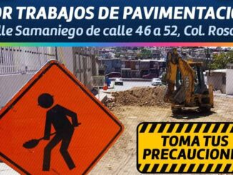Recuerda, mañana inicia Municipio pavimentación en calle Samaniego