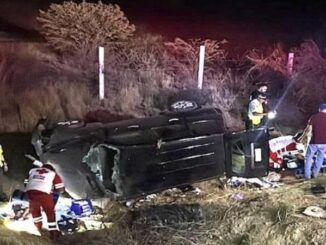 Volcadura de una familia en vía corta a Chihuahua deja 6 heridos, de ellos 3 niños