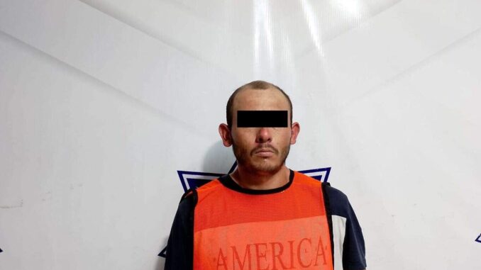 Capturan a hombre por robar camioneta en la colonia Partido Romero