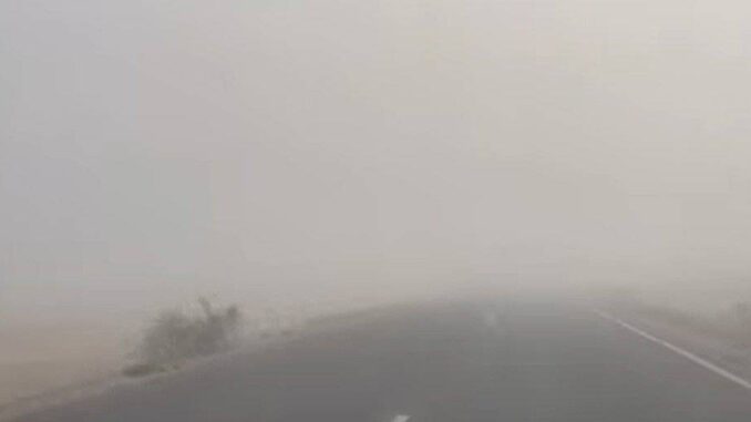 Alertan ante baja visibilidad en tramo carretero Chihuahua–Juárez