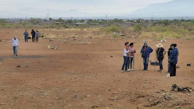 Rastrea FGE zona de Carrizalillo en busca de personas con reporte de desaparición