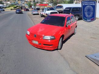 Recupera AEI automóvil con reporte de robo en Parral
