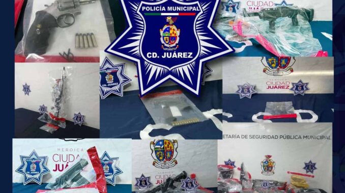 Desarticulan arsenal ilegal con 13 armas y más de 300 cartuchos