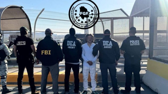 Detiene AEI en Ciudad Juárez a prófugo buscado por autoridades de Estado Unidos