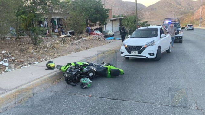 Motociclista fallece tras accidente en cruce de la 20 de Noviembre y Nicolás Bravo