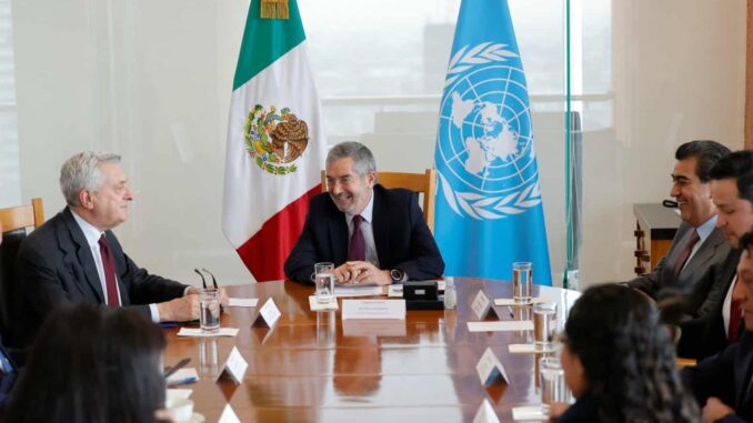 Alto comisionado de la ONU para Refugiados reconoce política inclusiva de México