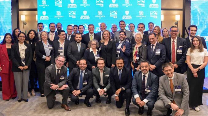 ”Las inversiones que llegan a Chihuahua están destinadas a florecer”: Maru Campos en encuentro con diplomáticos y empresarios