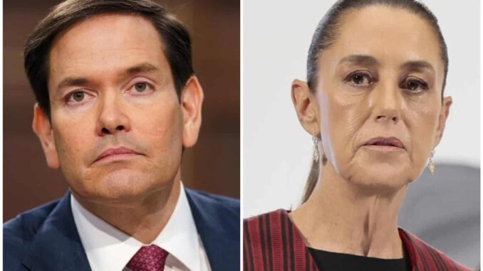 Sheinbaum a Marco Rubio por dichos sobre asesinatos en CDMX