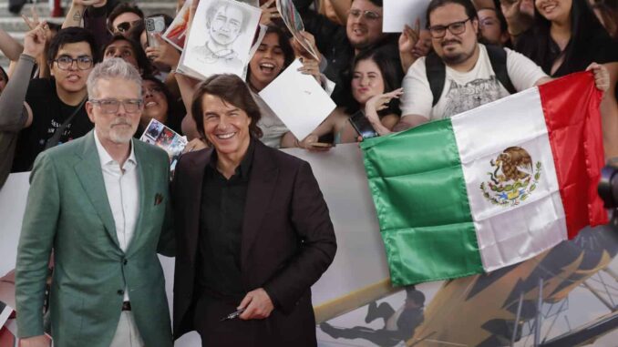 Tom Cruise aterriza en México en el último salto de ‘Misión Imposible: Sentencia Final’