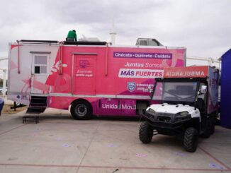 Ofrece Secretaría de Salud mastografías gratuitas en la Feria de Santa Rita