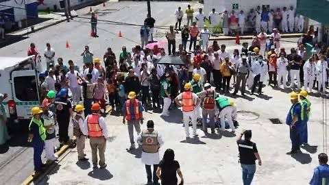 Evidencia simulacro del 3 de mayo falla en protocolos de seguridad