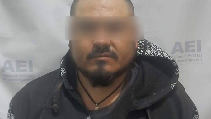 Cumplimenta AEI orden de aprehensión a presunto homicida