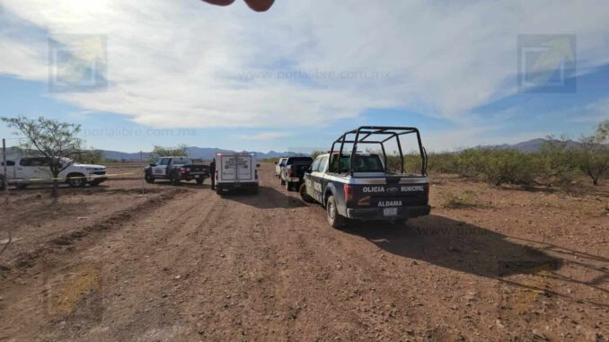 Hallan un ejecutado en terreno en desarrollo habitacional