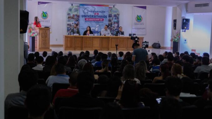 Alcalde Bonilla gradúa a jóvenes que participaron en el “Bootcamp de Participación Ciudadana: Generación Sí”