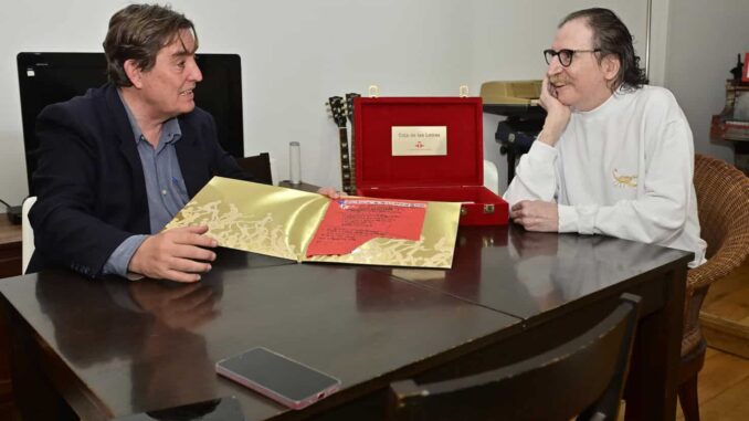 Charly García cede como legado un disco y letras de dos canciones al Instituto Cervantes